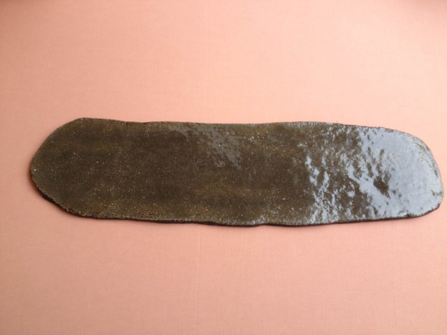 stoneware bread plate